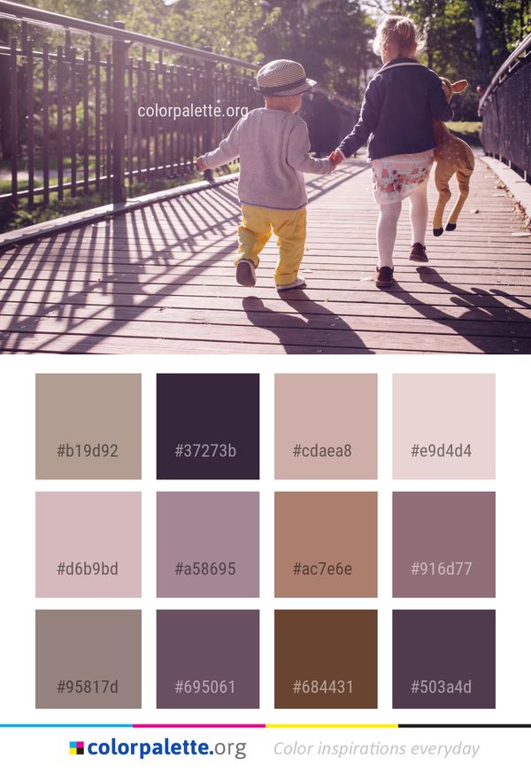 People Clothing Photograph Color Palette