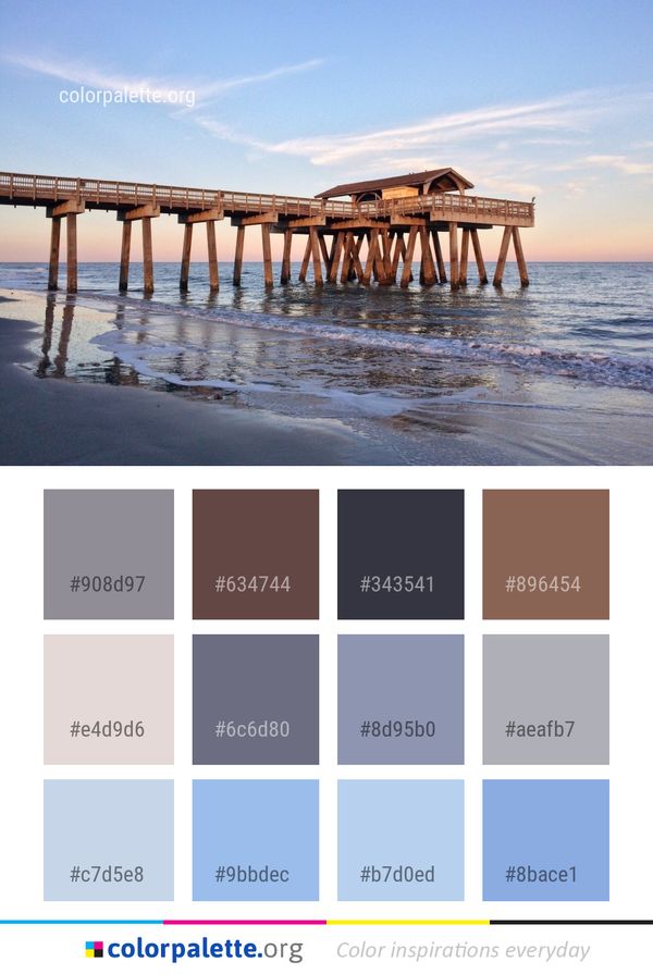 Pier Sea Fixed Link Color Palette