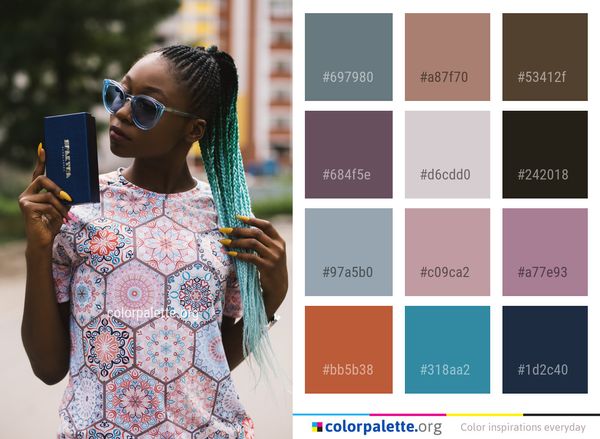 Vision Care Eyewear Glasses Color Palette