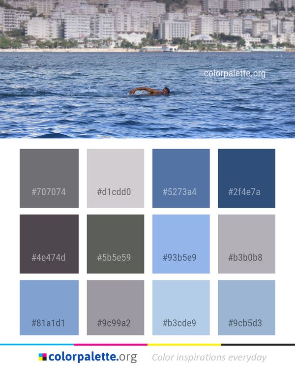 Water Sea Waterway Color Palette