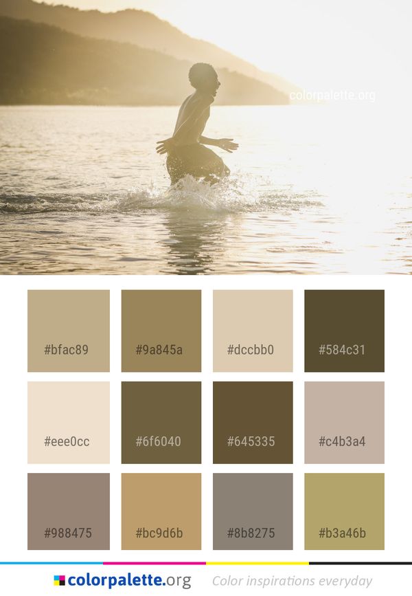 Water Sea Horizon Color Palette