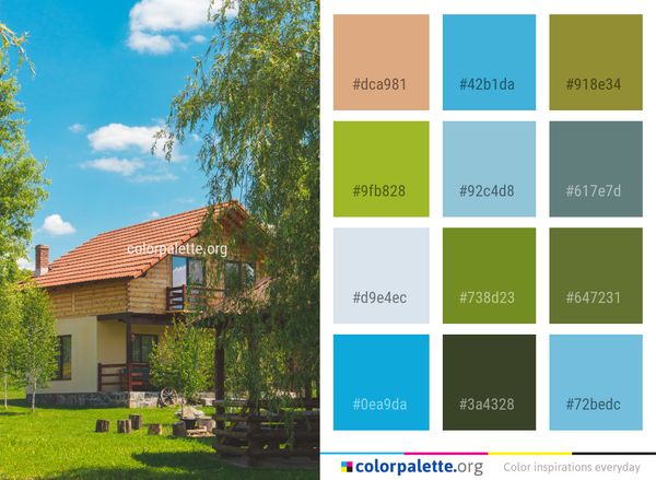 Home Sky House Color Palette