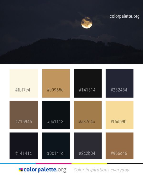 Nature Sky Atmosphere Color Palette
