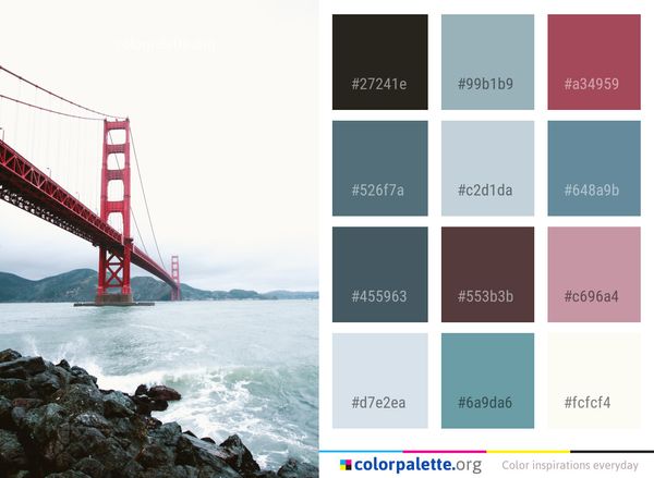Sea Bridge Fixed Link Color Palette