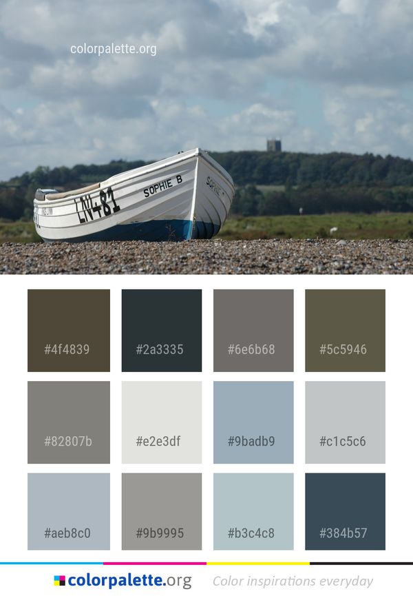 Sky Cloud Vehicle Color Palette