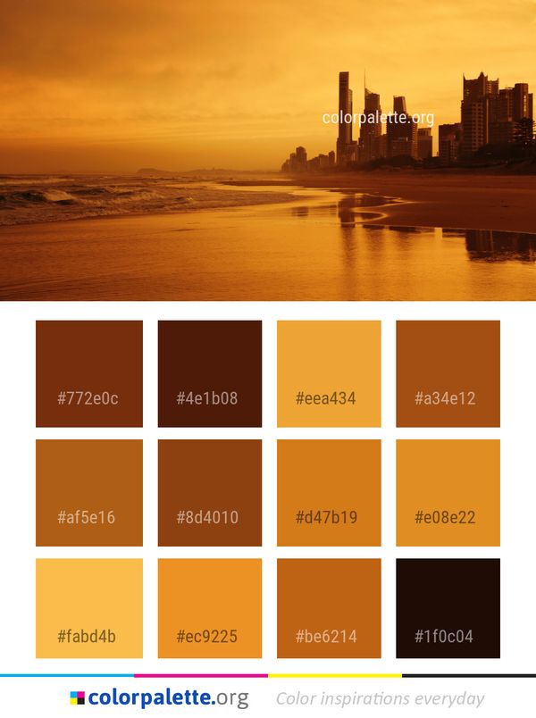 Body Of Water Sky Sea Color Palette