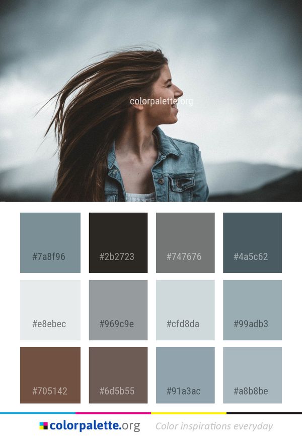 Hair Photograph Beauty Color Palette