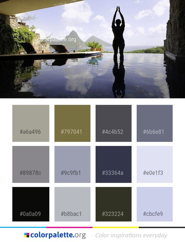 Reflection Water Leisure Color Palette