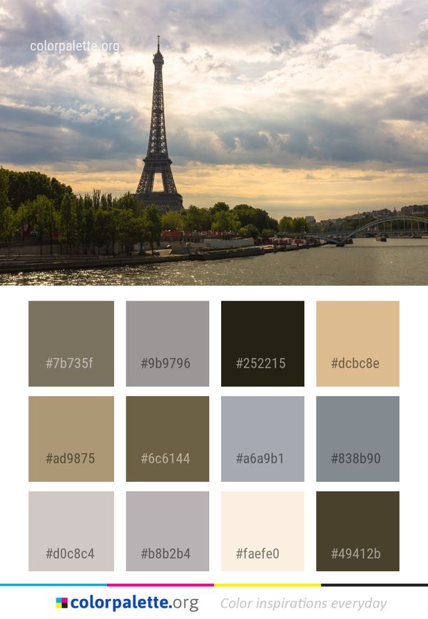Sky Landmark Cloud Color Palette