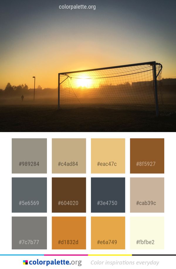 Sky Sunrise Horizon Color Palette