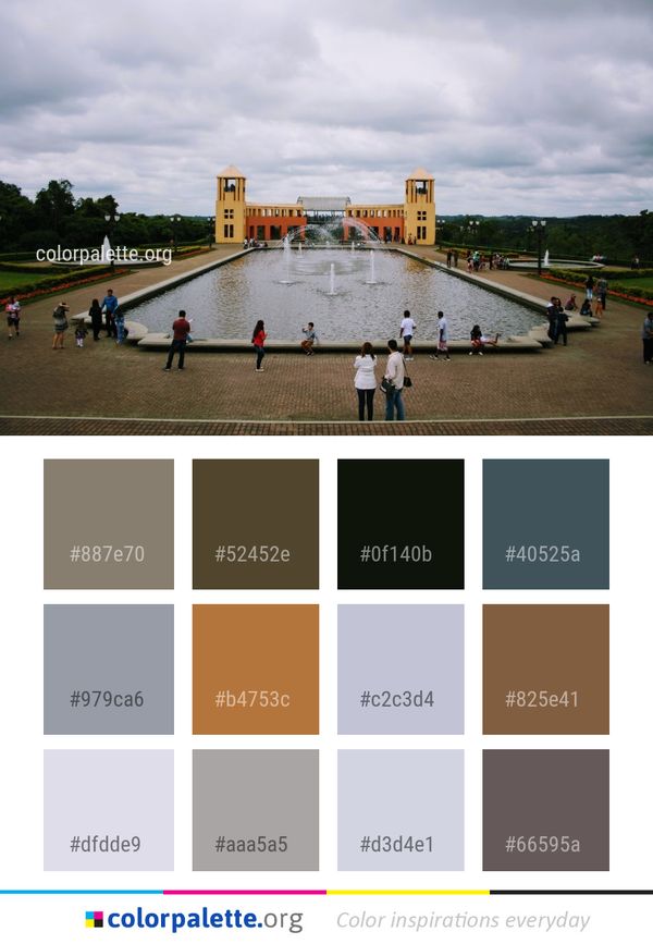 Water Waterway Sky Color Palette