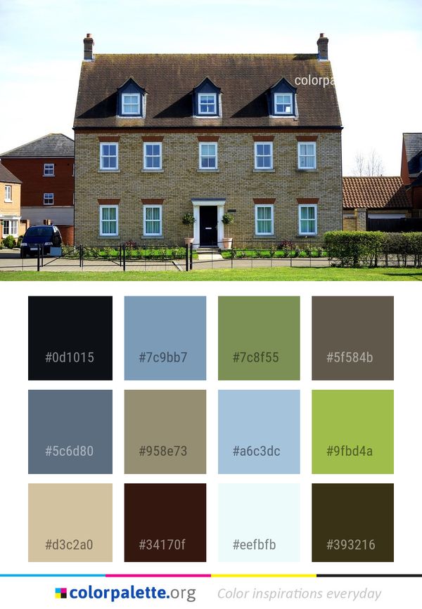 House Property Building Color Palette