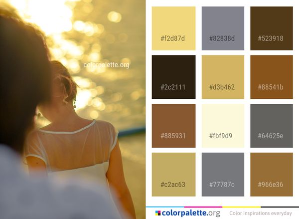 Photograph Yellow Beauty Color Palette