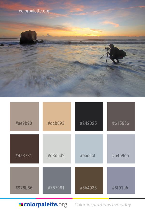 Sea Sky Ocean Color Palette
