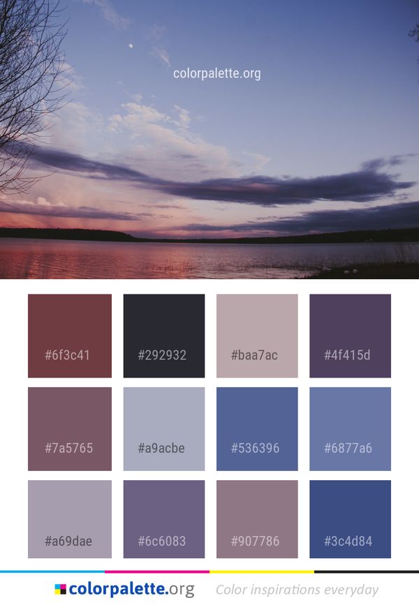 Sky Horizon Cloud Color Palette