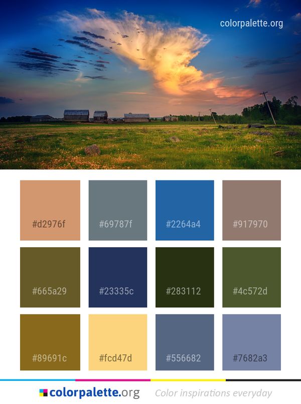 Sky Nature Cloud Color Palette