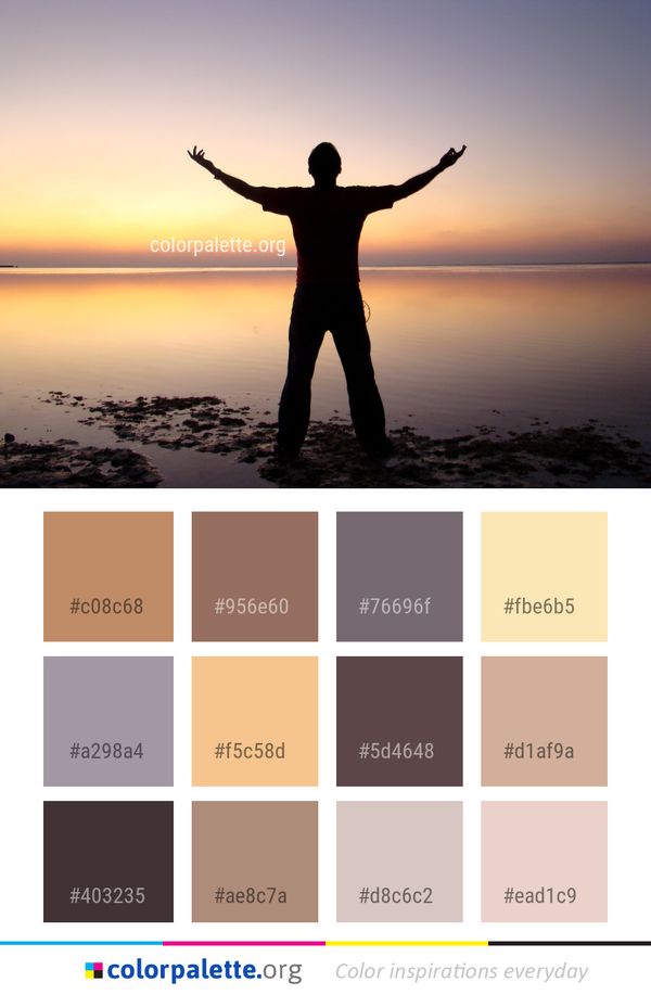 Sky Sunrise Horizon Color Palette