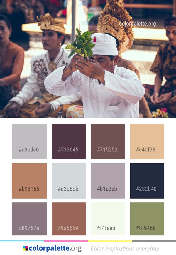 Tradition Temple Event Color Palette