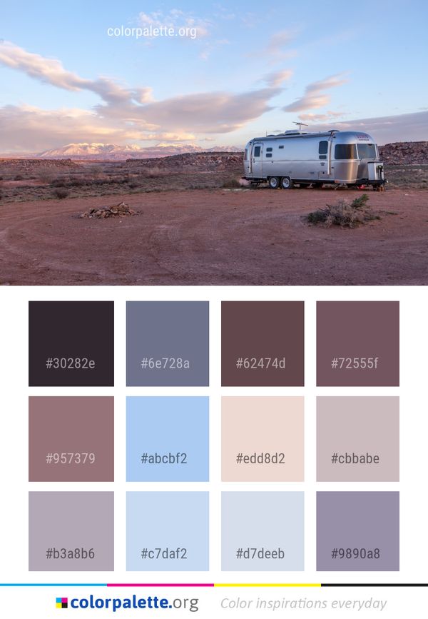 Sky Cloud Transport Color Palette