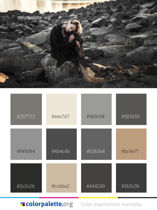 Rock Girl Tree Color Palette