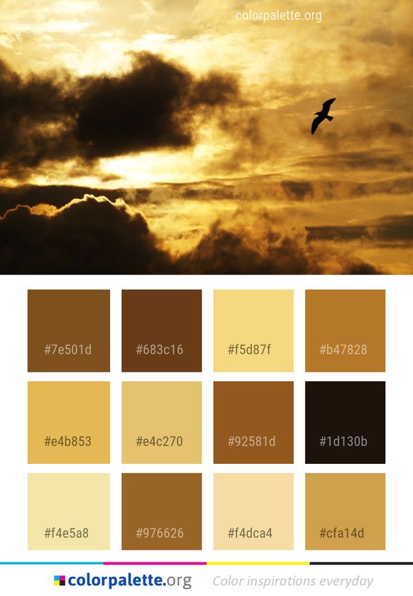 Sky Cloud Atmosphere Color Palette