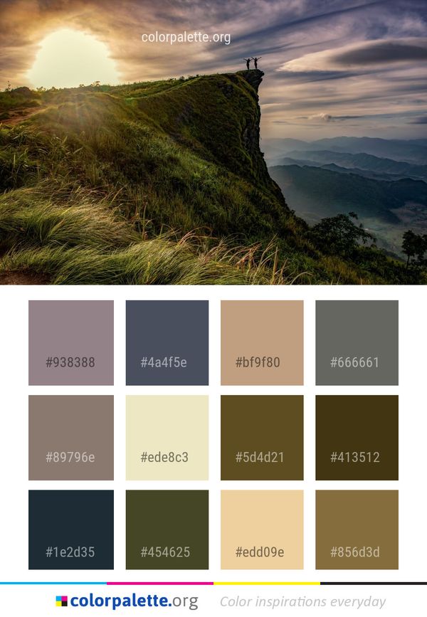Sky Hill Highland Color Palette