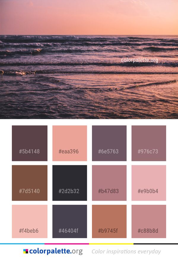 Sea Ocean Horizon Color Palette