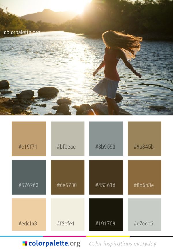 Water Girl Vacation Color Palette