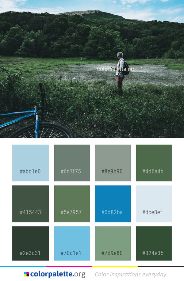 Land Vehicle Nature Mountainous Landforms Color Palette