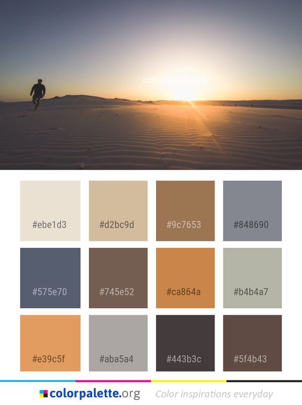 Sky Sand Sunrise Color Palette