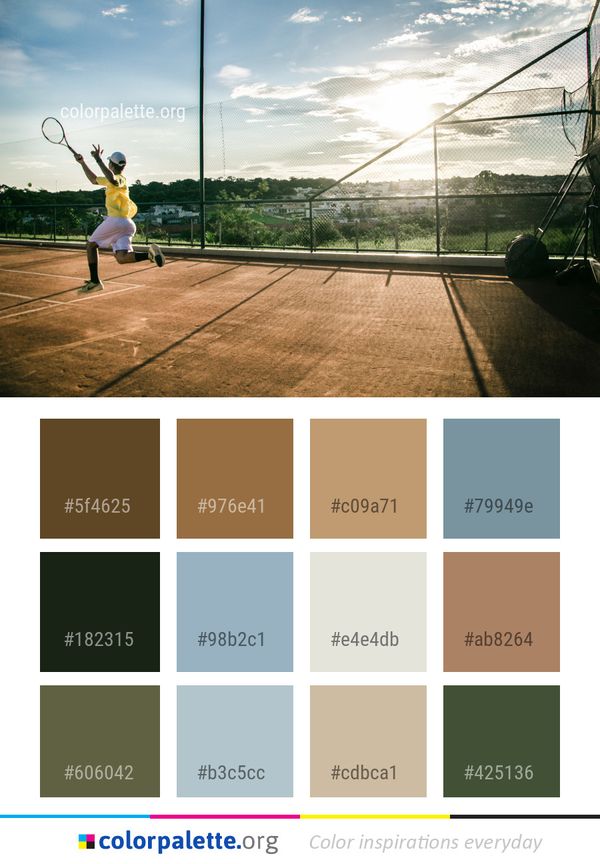Sky Water Photography Color Palette