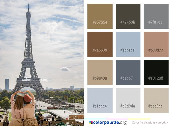 Landmark Tower Sky Color Palette