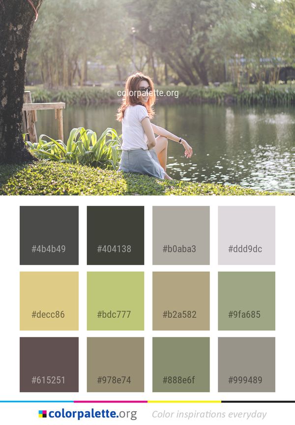 Photograph Nature Green Color Palette