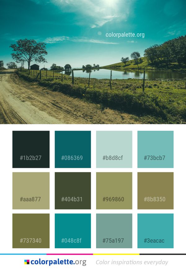 Sky Cloud Nature Color Palette