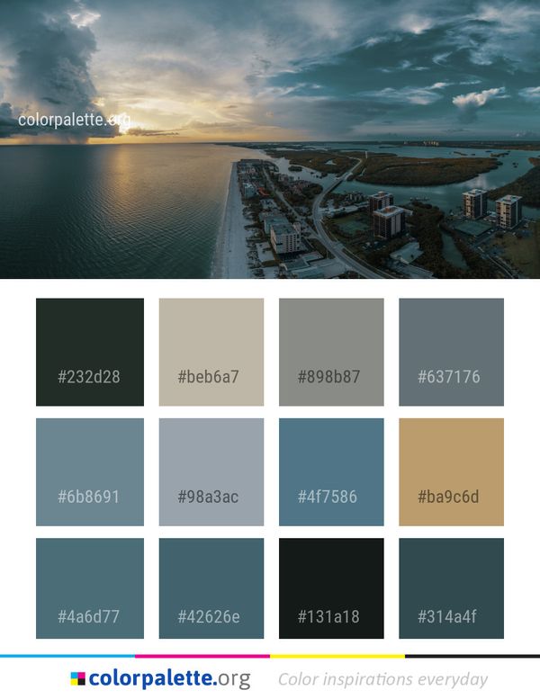 Sea Sky Horizon Color Palette