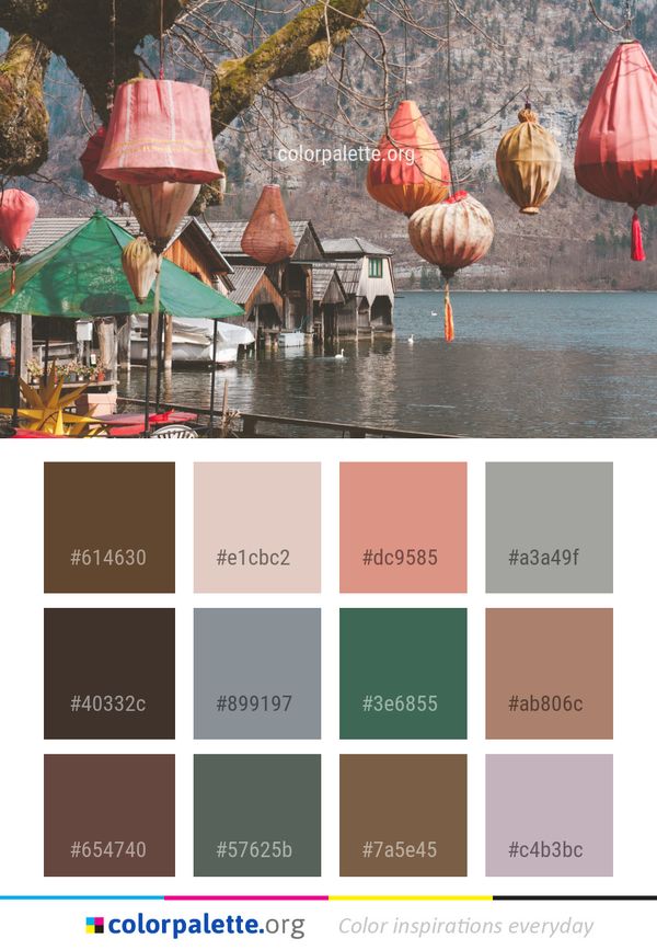 Water Tourism Tourist Attraction Color Palette