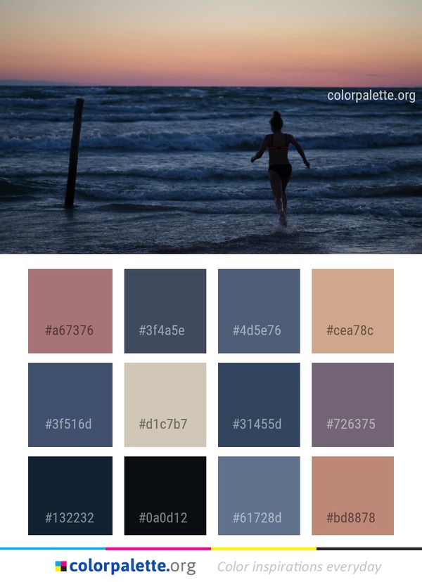Sea Sky Ocean Color Palette