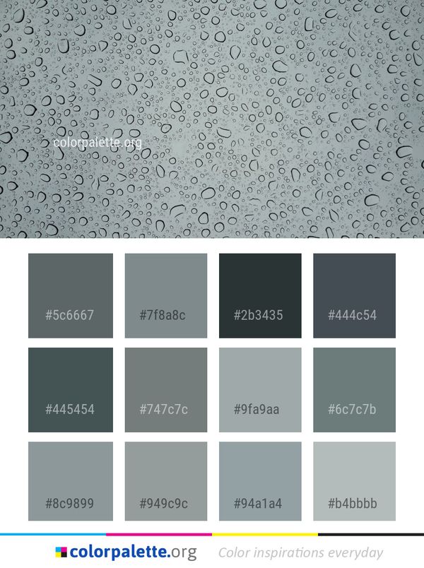 Black And White Monochrome Photography Font Color Palette