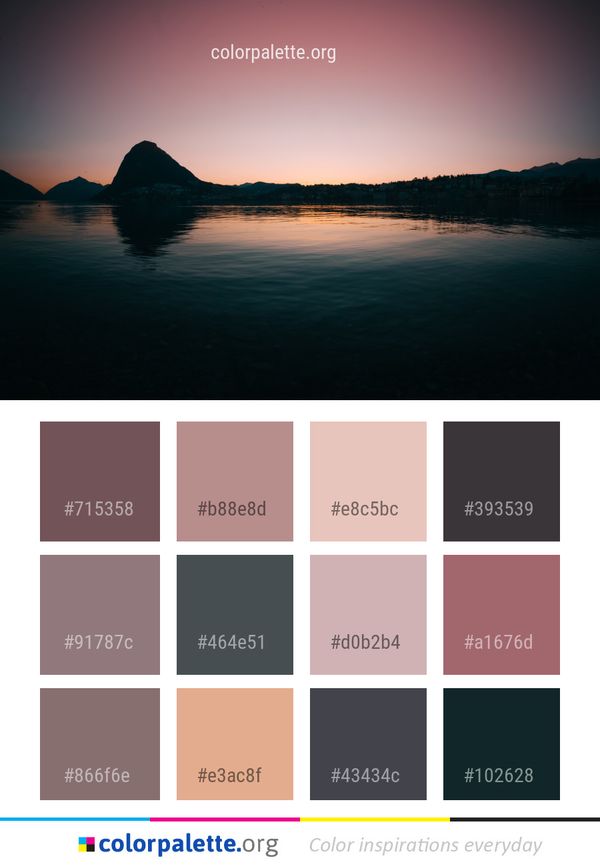 Nature Sky Horizon Color Palette