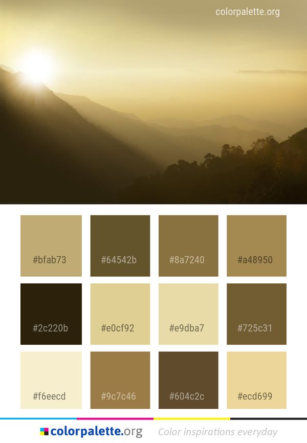 Sky Sunrise Dawn Color Palette