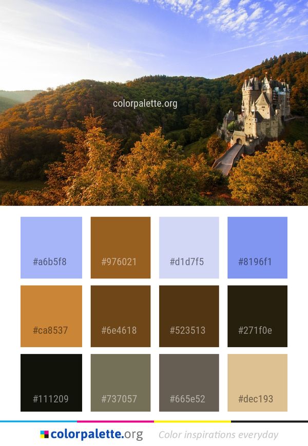 Nature Leaf Sky Color Palette