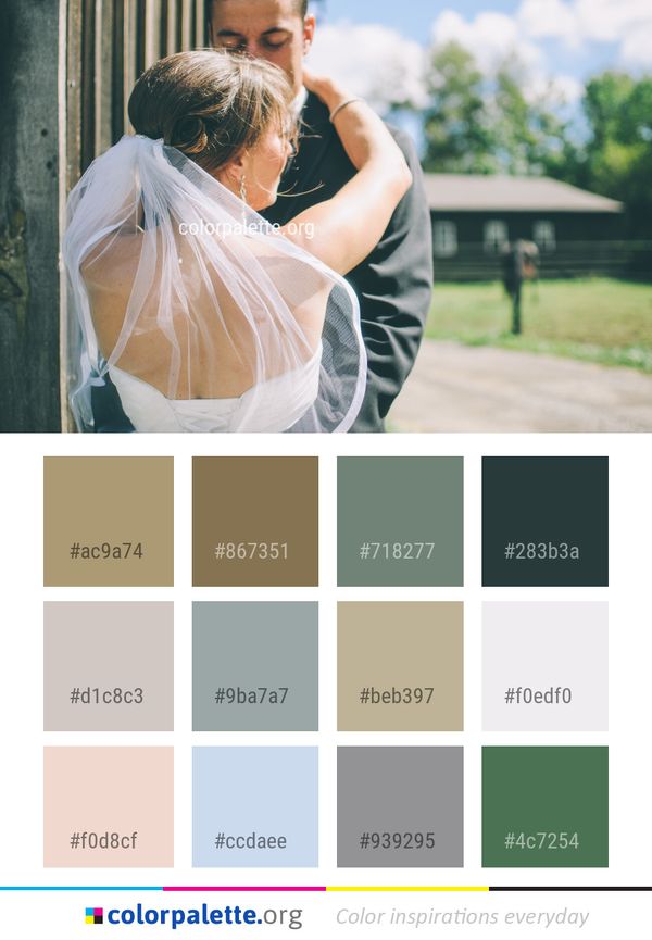 Photograph Bride Bridal Clothing Color Palette