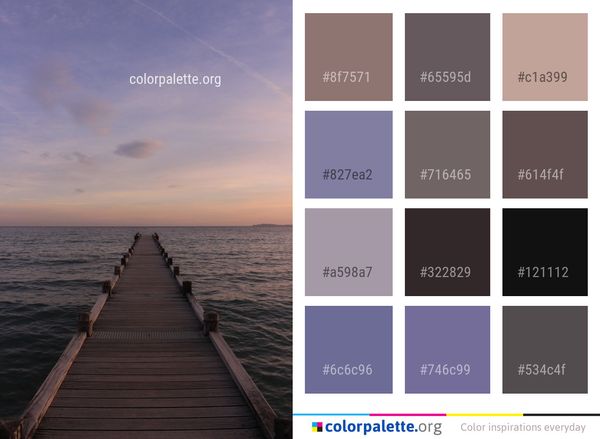Sea Horizon Sky Color Palette