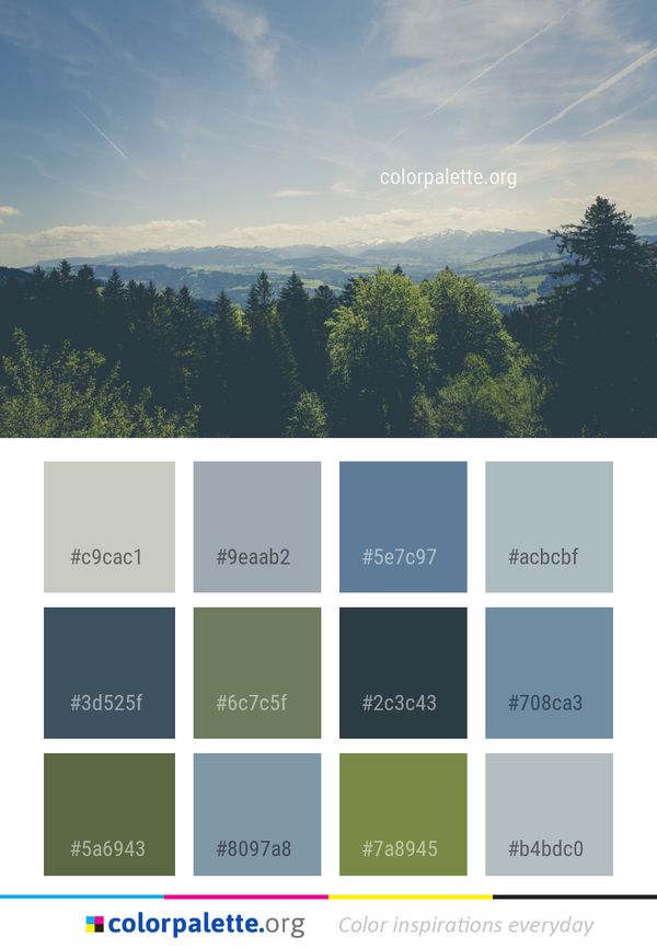 Sky Nature Cloud Color Palette