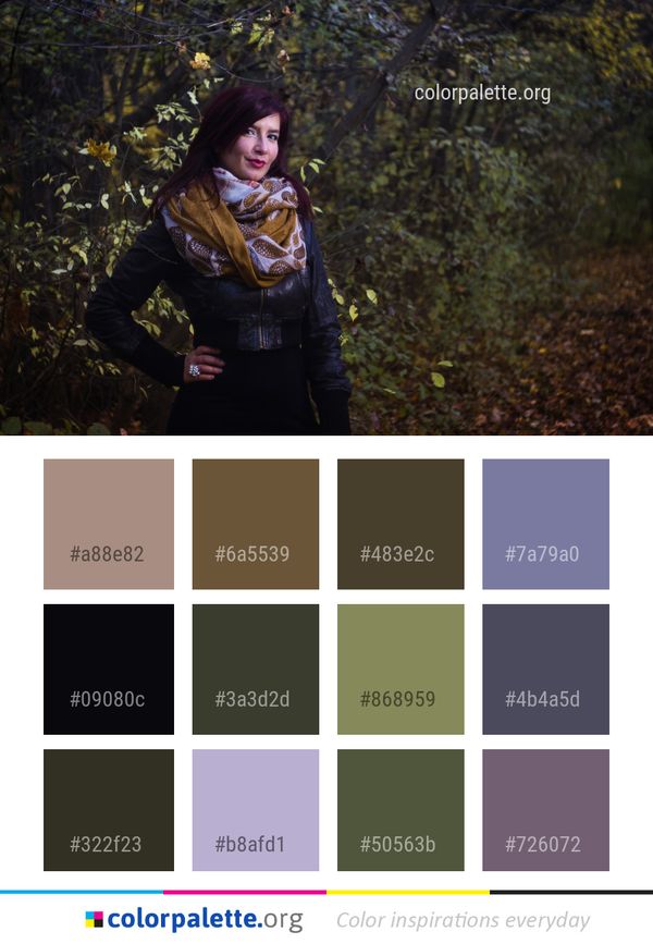 Tree Nature Woody Plant Color Palette