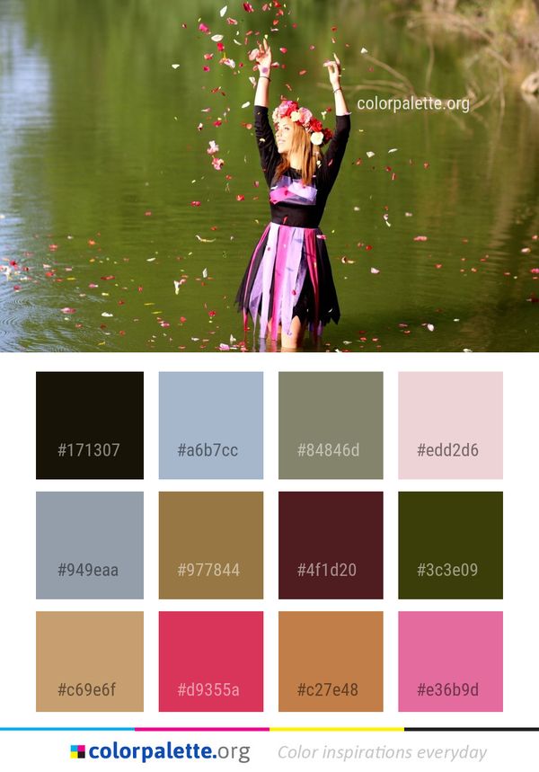 Water Nature Vertebrate Color Palette