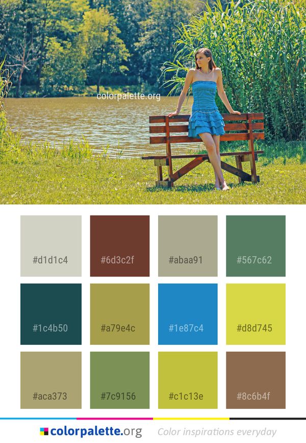 Nature Yellow Green Color Palette
