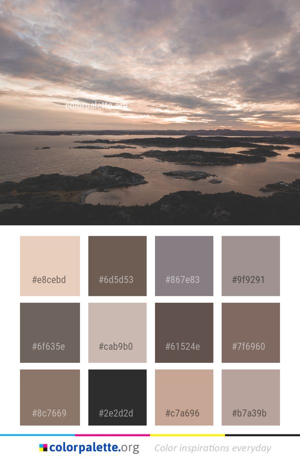 Sky Horizon Sea Color Palette