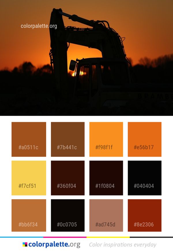 Sky Sunrise Sunset Color Palette