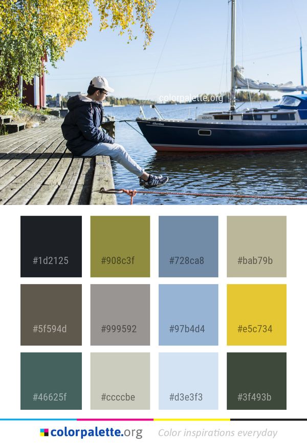 Water Transportation Boat Color Palette